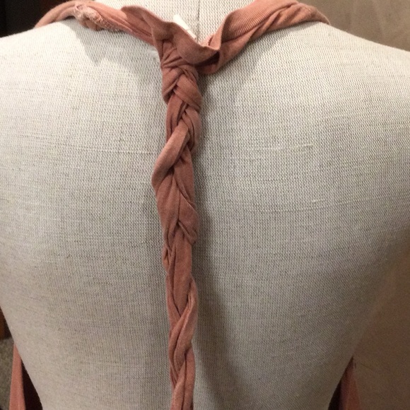 Unique dusty rust colored draping tank - Picture 4 of 4